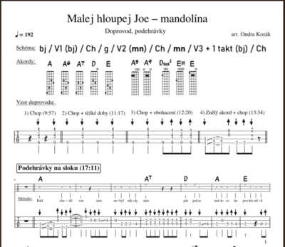 Mandolína – Malej hloupej Joe - Image 3