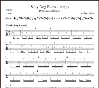 Banjo – Salty Dog Blues (A tak já zas v tom lítám) - Image 2