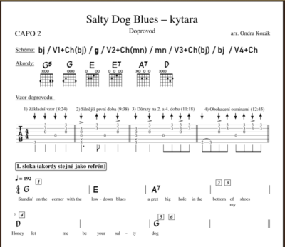 Kytara – Salty Dog Blues (A tak já zas v tom lítám) - Image 2