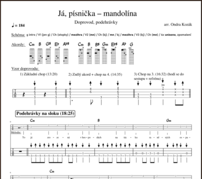 Mandolína – Já, písnička - Image 3