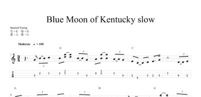 Blue Moon Of Kentucky 3/4 - Image 2