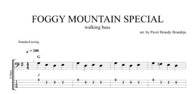 Foggy Mountain Special (walking bass) - Image 2