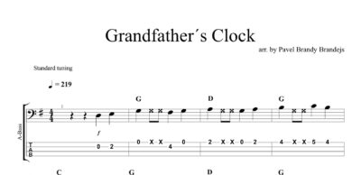 Grandfather's Clock (slap solo) - Image 2