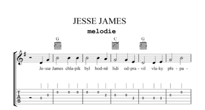 Jesse James (melody, rhythm, solo) - Image 2