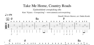 Take Me Home, Country Roads (intermediate) - Image 2