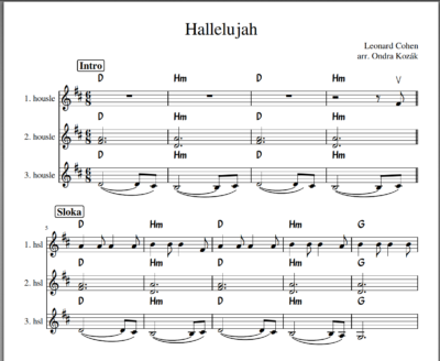 Hallelujah (3 housle) - Image 2