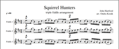 Squirrel Hunters (triple fiddle) - Image 2