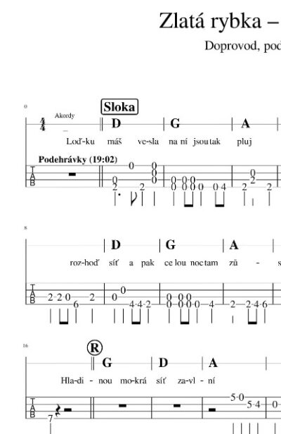 Mandolína – Zlatá rybka - Image 2