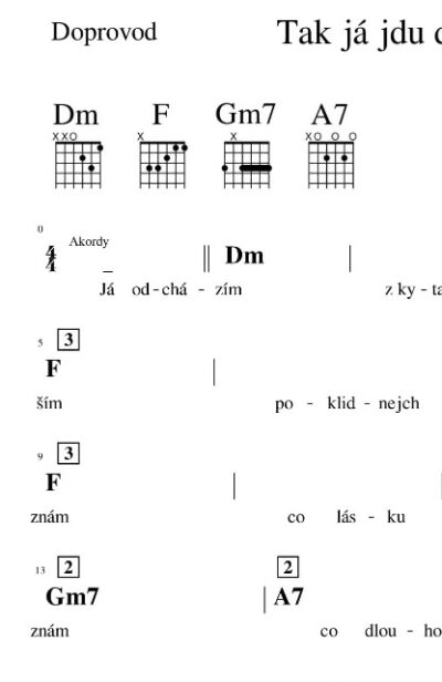 Kytara – Tak já jdu dál (There Is a Time) - Image 2