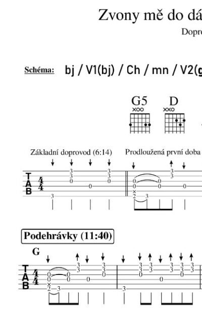 Kytara – Zvony mě do dáli zvou (Roll In My Sweet Baby's Arms) - Image 2