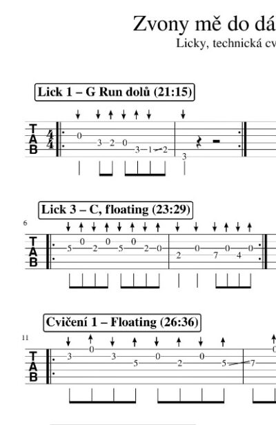 Kytara – Zvony mě do dáli zvou (Roll In My Sweet Baby's Arms) - Image 4