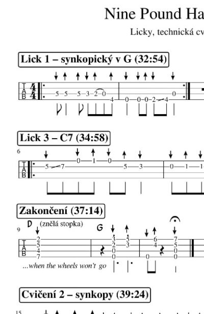 Mandolína – Nine Pound Hammer (Devítilibrové kladivo) - Image 4