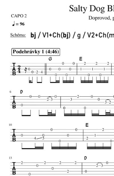 Banjo – Salty Dog Blues (A tak já zas v tom lítám) - Image 4