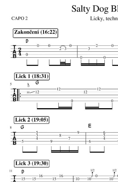 Banjo – Salty Dog Blues (A tak já zas v tom lítám) - Image 7