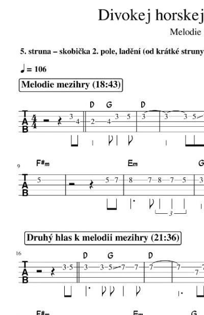 Banjo – Divokej horskej tymián (The Wild Mountain Thyme) - Image 6