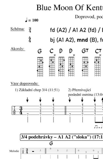 Mandolína – Blue Moon Of Kentucky (Modrý měsíc) - Image 4